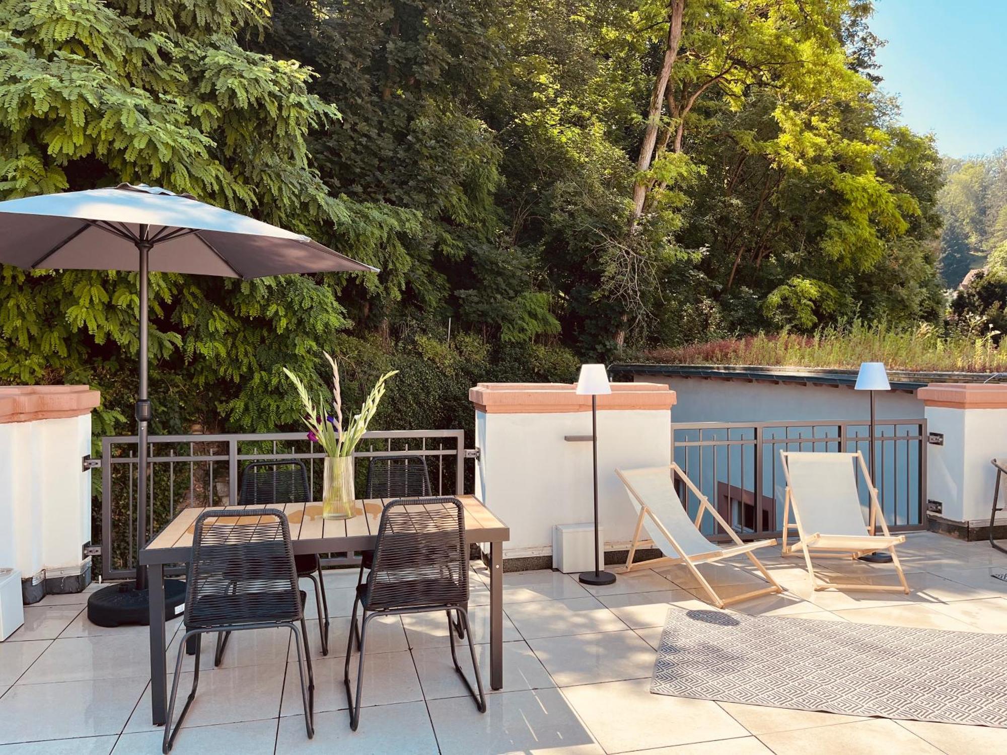 Traumwohnung Mit Grosser Dachterrasse Seeheim-Jugenheim Exterior photo